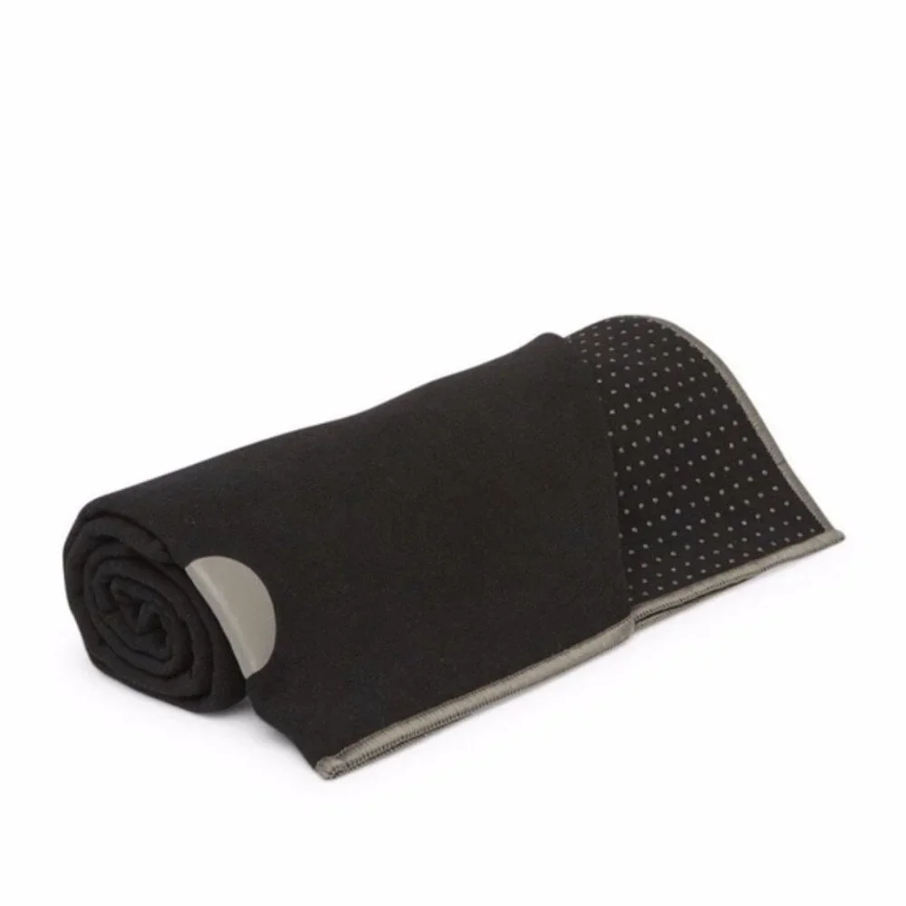 Gray Dot Reversible Beach Towel
